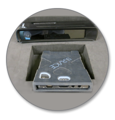 Figure 7: Hawkeye Scanner With Battery Pack.